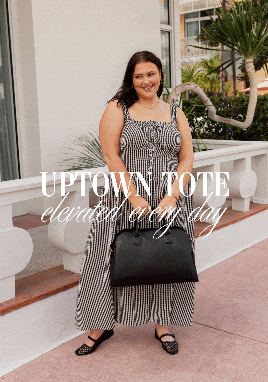 Uptown Tote Black