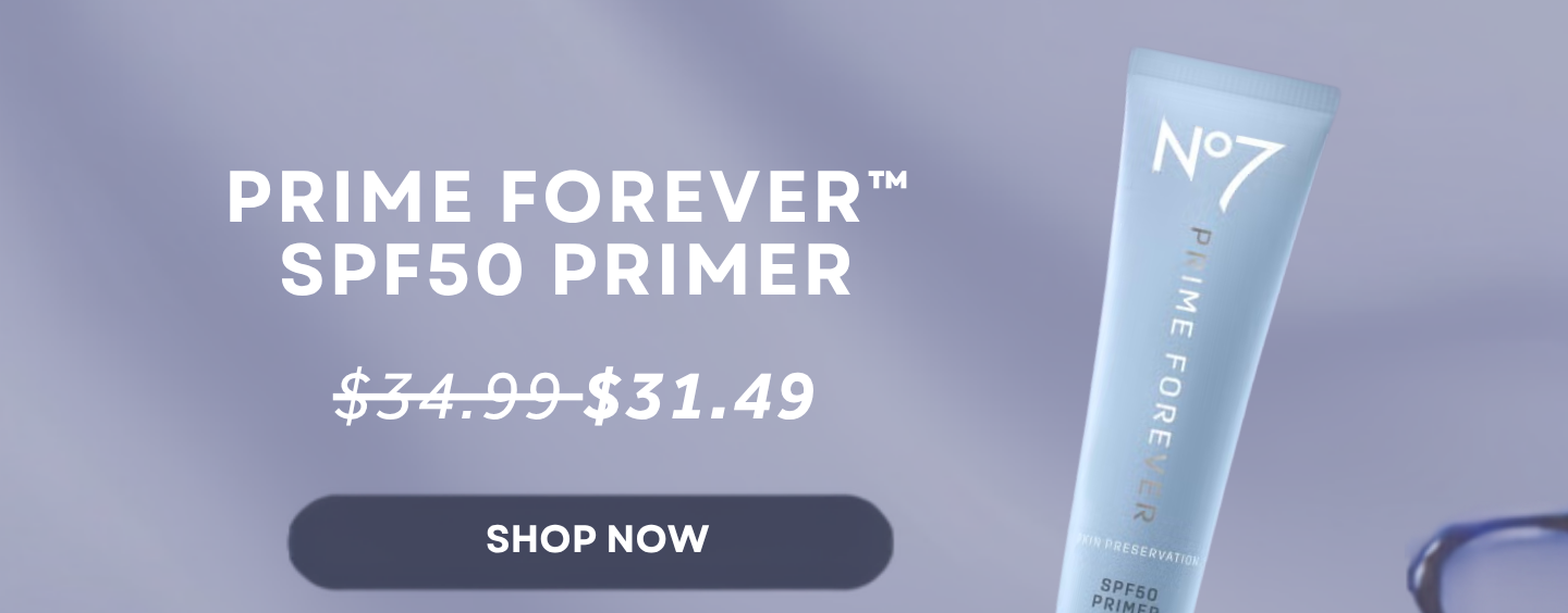 No7 Prime Forever™ SPF50 Primer 1.69 fl oz