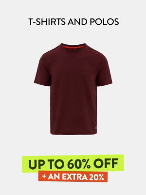 T-shirts and Polos UP TO 60% OFF + an extra 20%