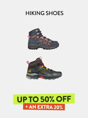 Hiking Shoes UP TO 50% OFF + an extra 20%
