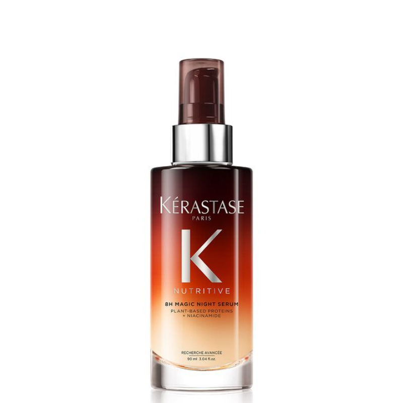 Siero Kérastase Nutritive 8H Magic Night Serum in flacone con erogatore a pompa