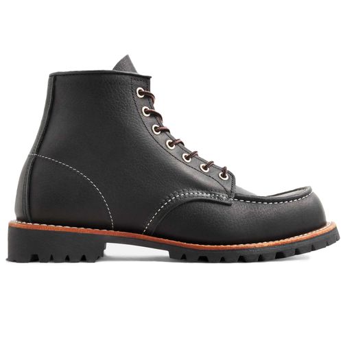 Red Wing Roughneck Moc Toe Work Boots - Black