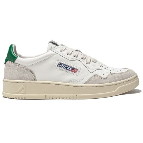 Autry Medalist Low Sneaker - White/Green