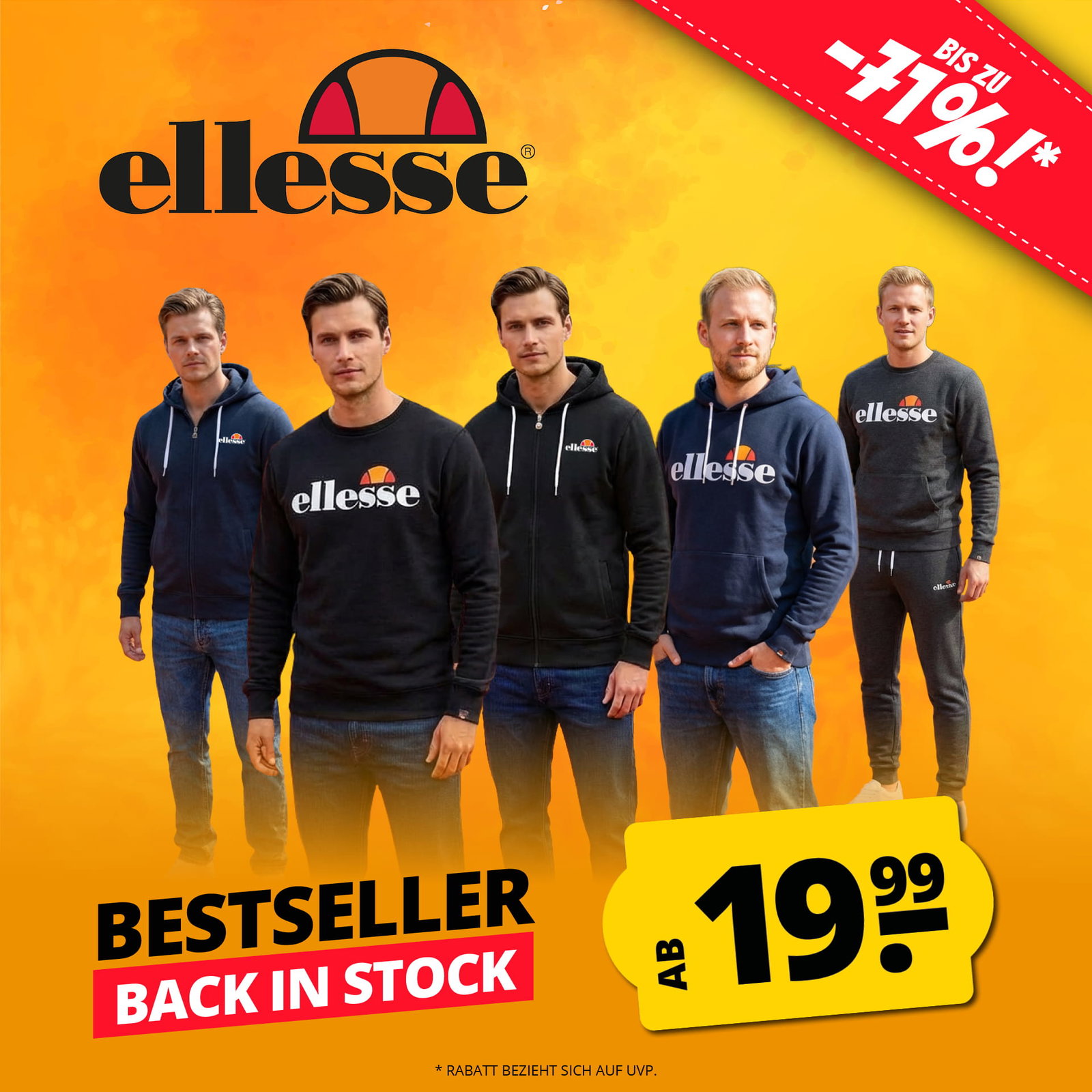 ellesse Bestseller Back in Stock