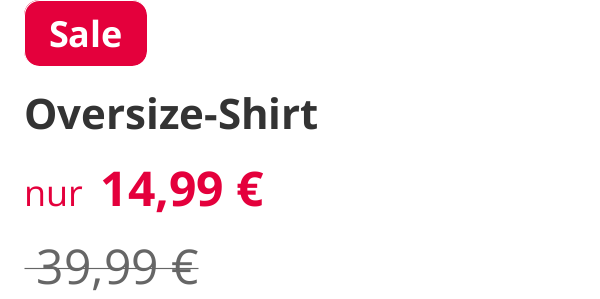 Preisanzeige der SALE Empfehlung 3