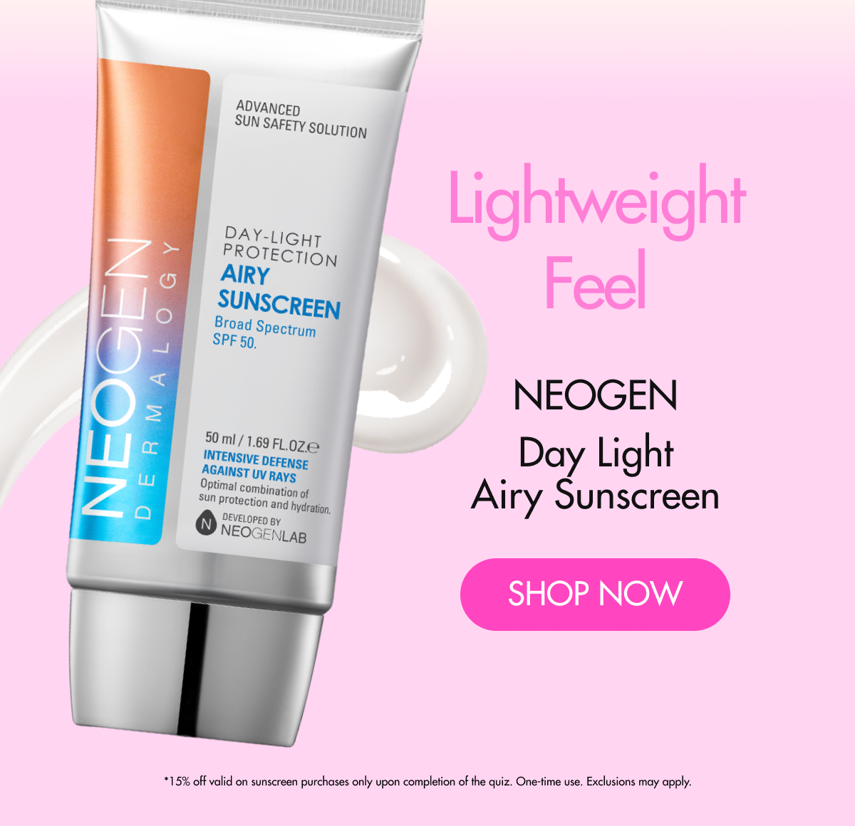 Neogen Day Light Airy Sunscreen
