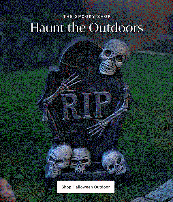 Haunt the Outdoors | Shop Halloween Outdoor >