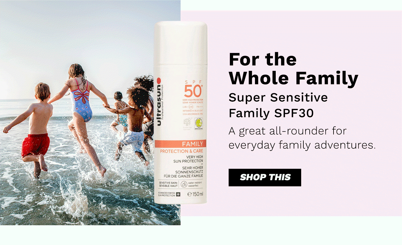 Ultrasun Super Sensitive Family SPF 30 150ml