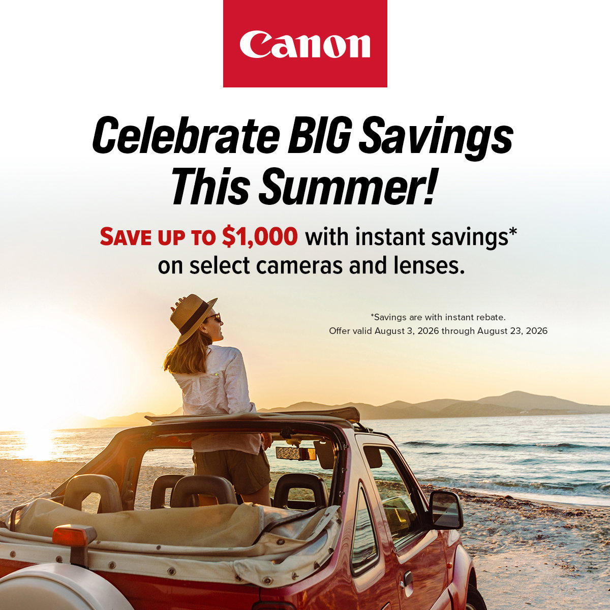 Canon Savings