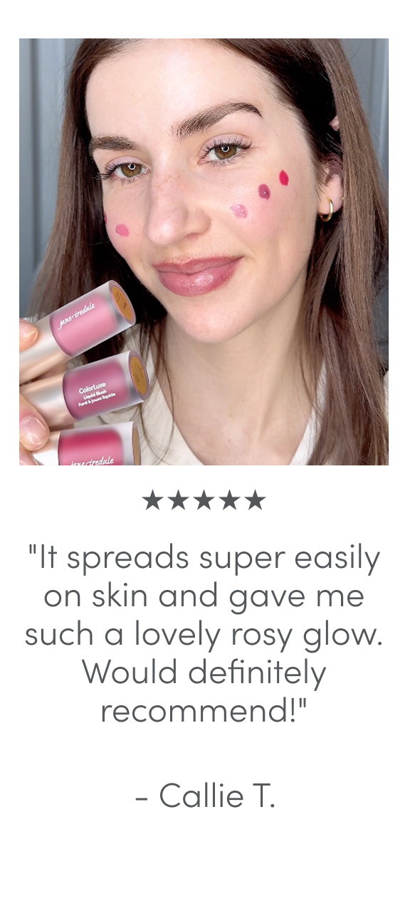 5 star review of liquid blush 