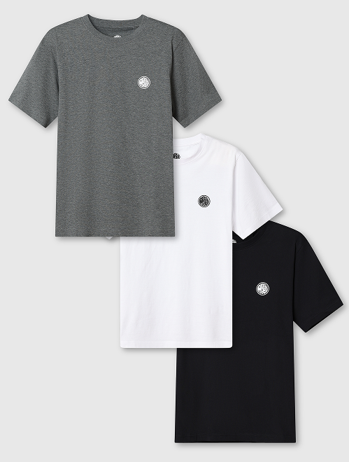Grey lounge 3 pack t-shirts