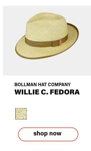 Willie C. Fedora by Bollman Hat Company 