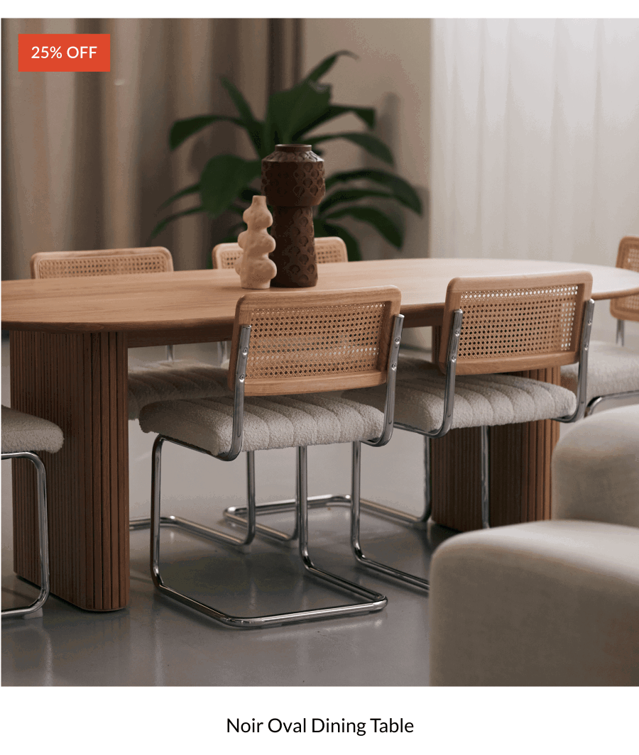 Shop Noir Oval Dining Table