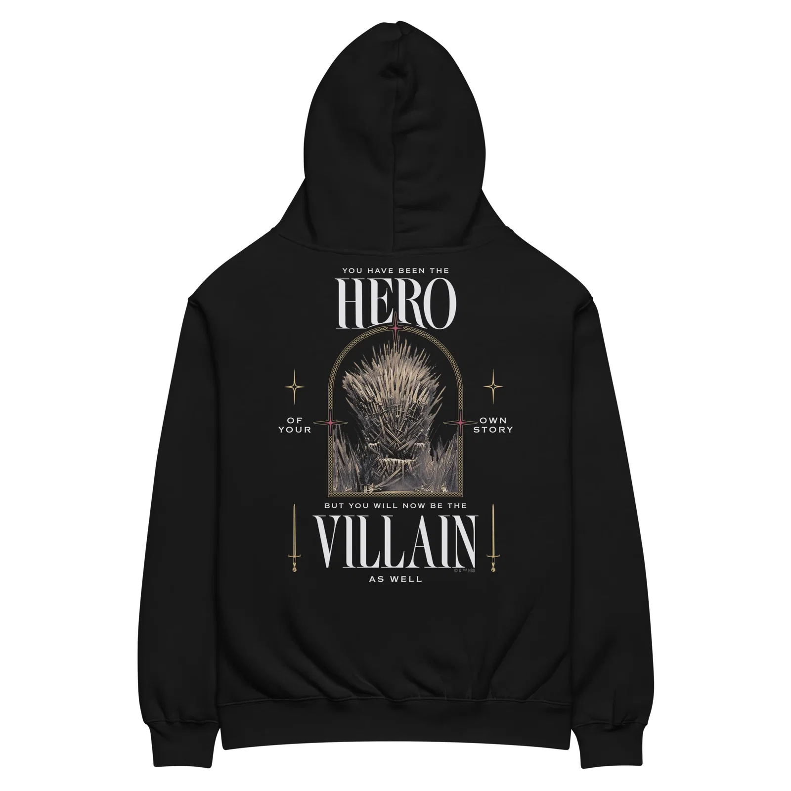 Image of House of the Dragon Embroidered Hoodie Hero Villain