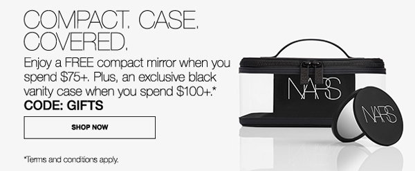 Compact. Case. Covered.
