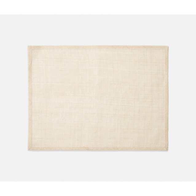 June Flax, Rectangular Placemat, Abaca, Pack of 4
