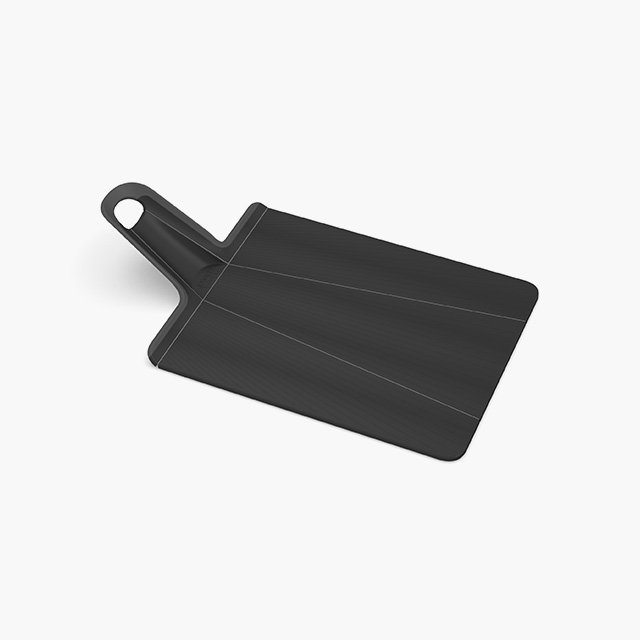 Chop2Pot™ Plus Black Folding Chopping Board