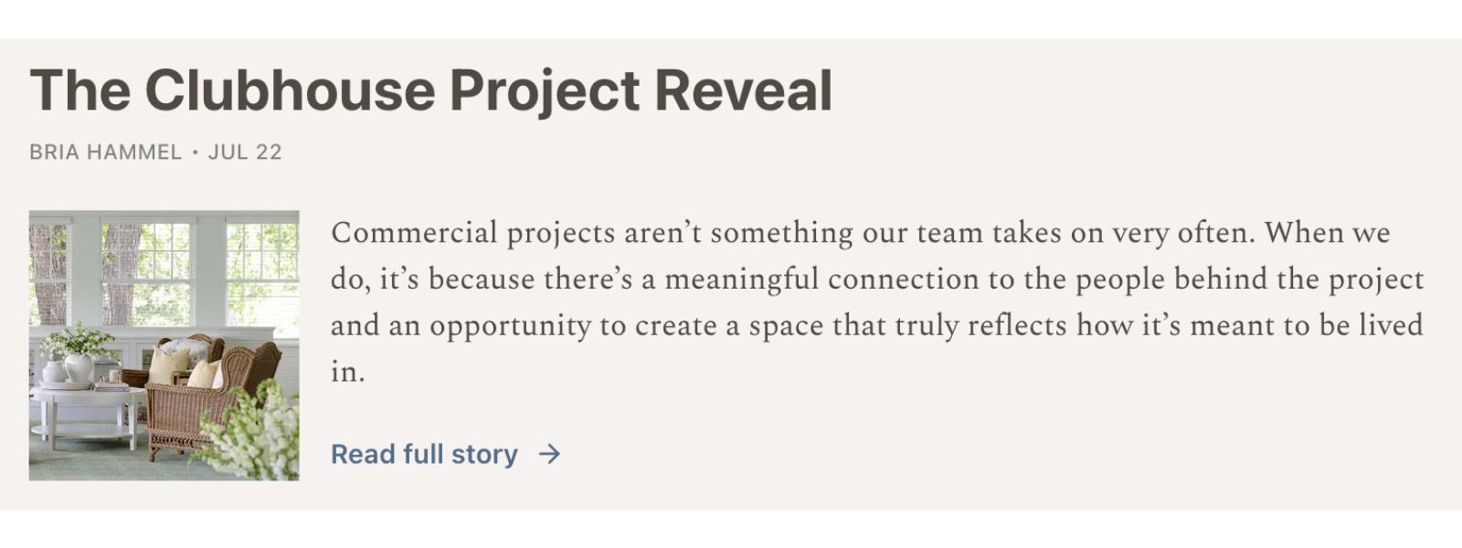 The Clubhouse Project Reveal on Substack