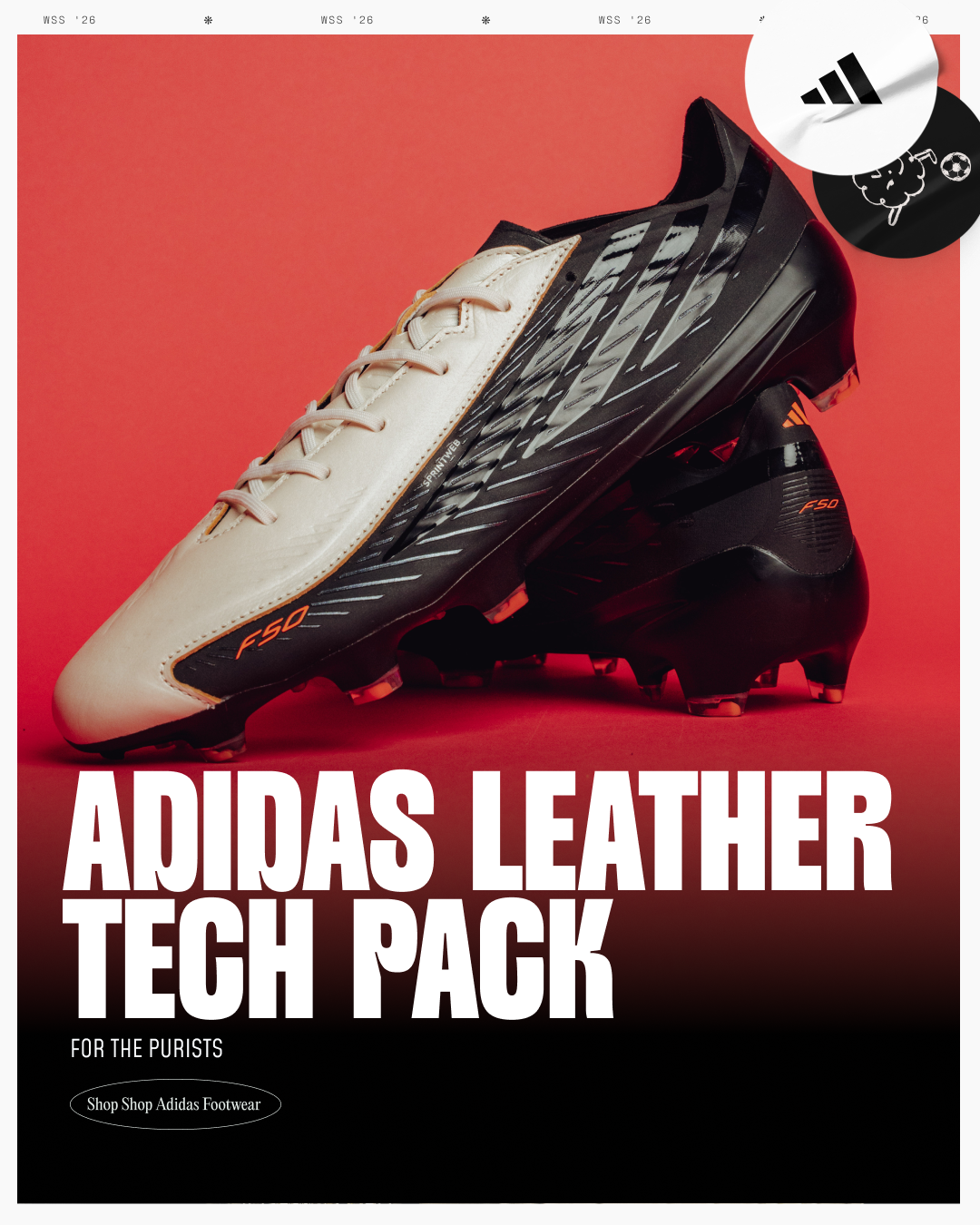 NEW adidas Leather Tech Pack