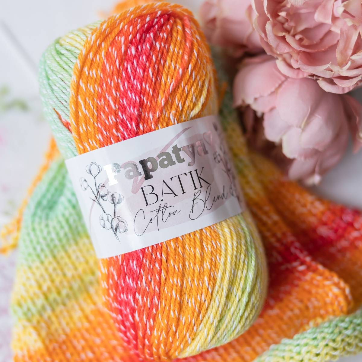 Image of Papatya Batik Cotton Blend