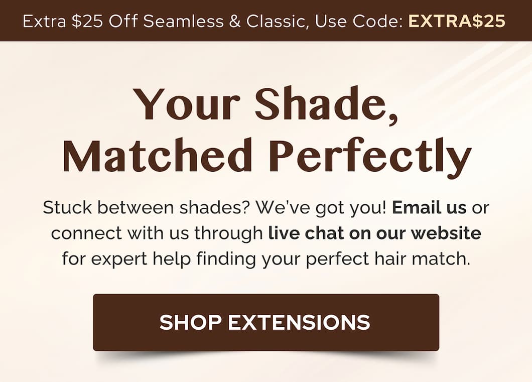 Your hair, matched effortlessly in minutes