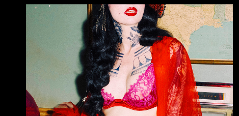 Rosalind Lace Bra With Satin Half Cup