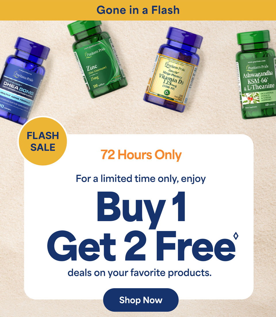 72 hour sale: Buy 1 Get 2 Free◊. Shop now.