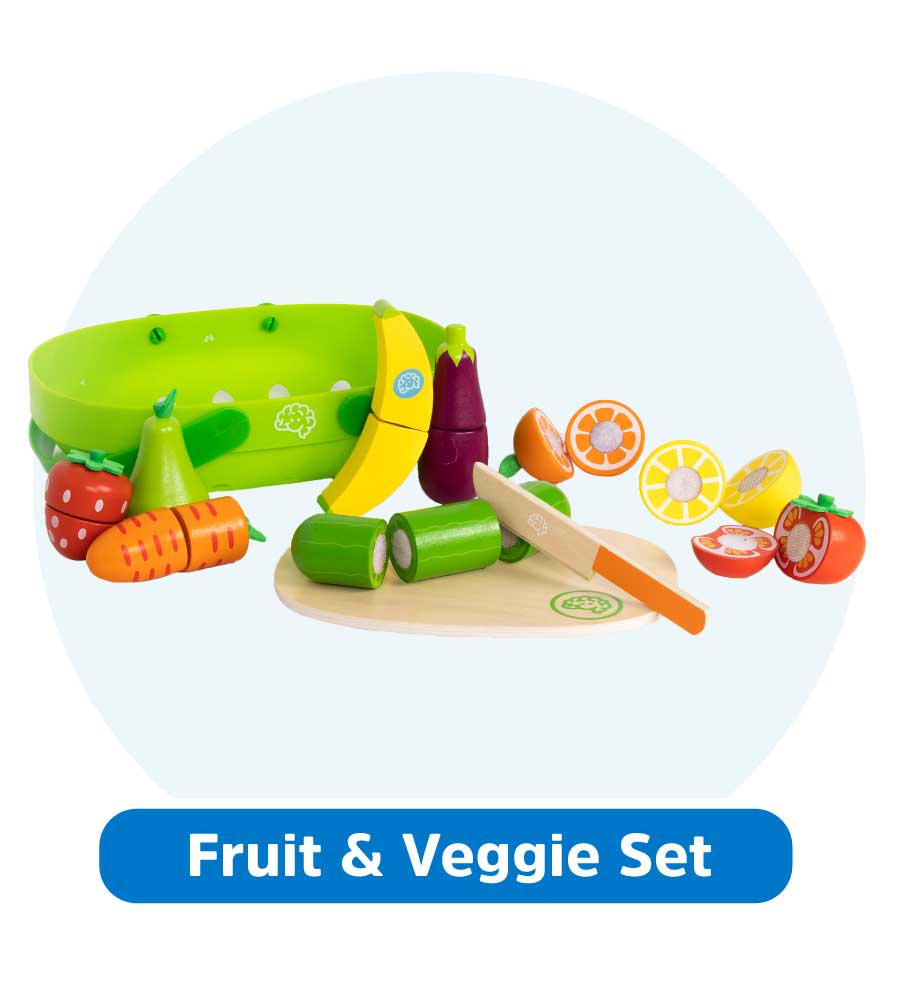 Pretendables Fruit & Veggie Basket