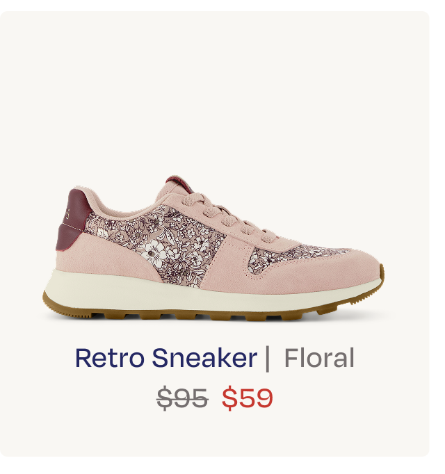 TRVL LITE Retro Runner Sneaker
