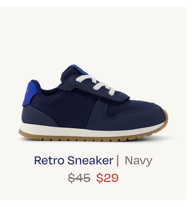 TRVL LITE Retro Runner Toddler Sneaker