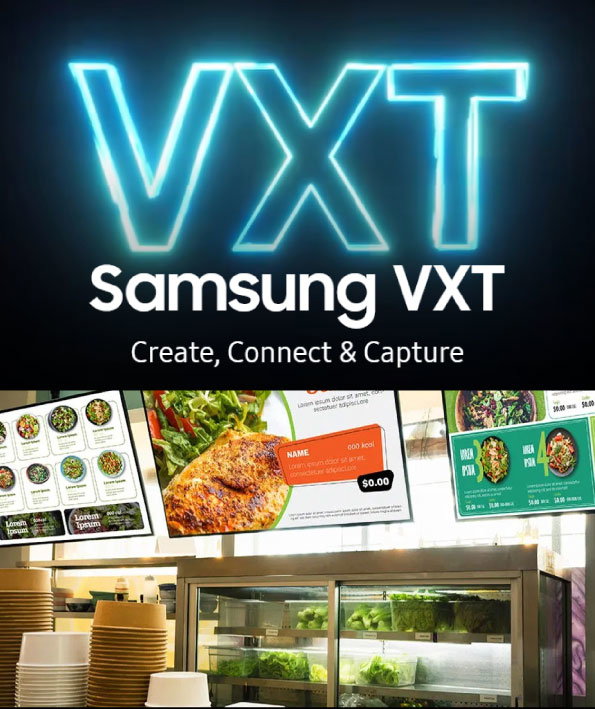 Create, Connect & Capture with Samsung VXT