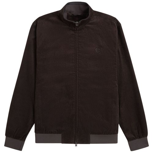 Fred Perry Cord Brentham Jacket - Rich Brown