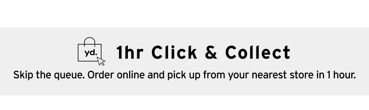 1 hour click and collect