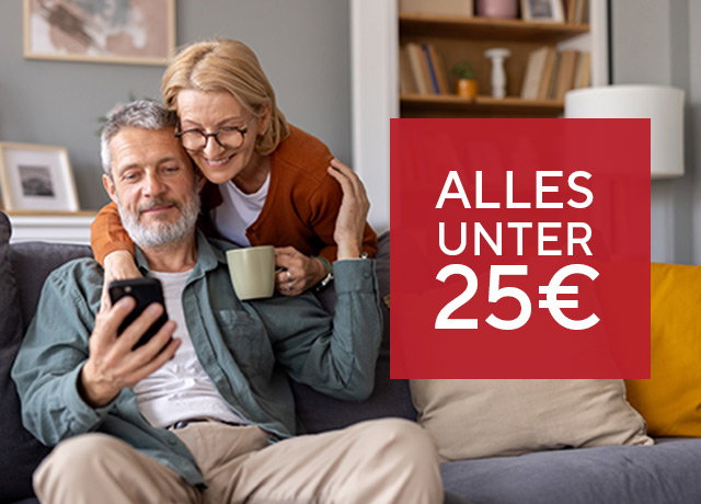 Alles unter 25 Euro