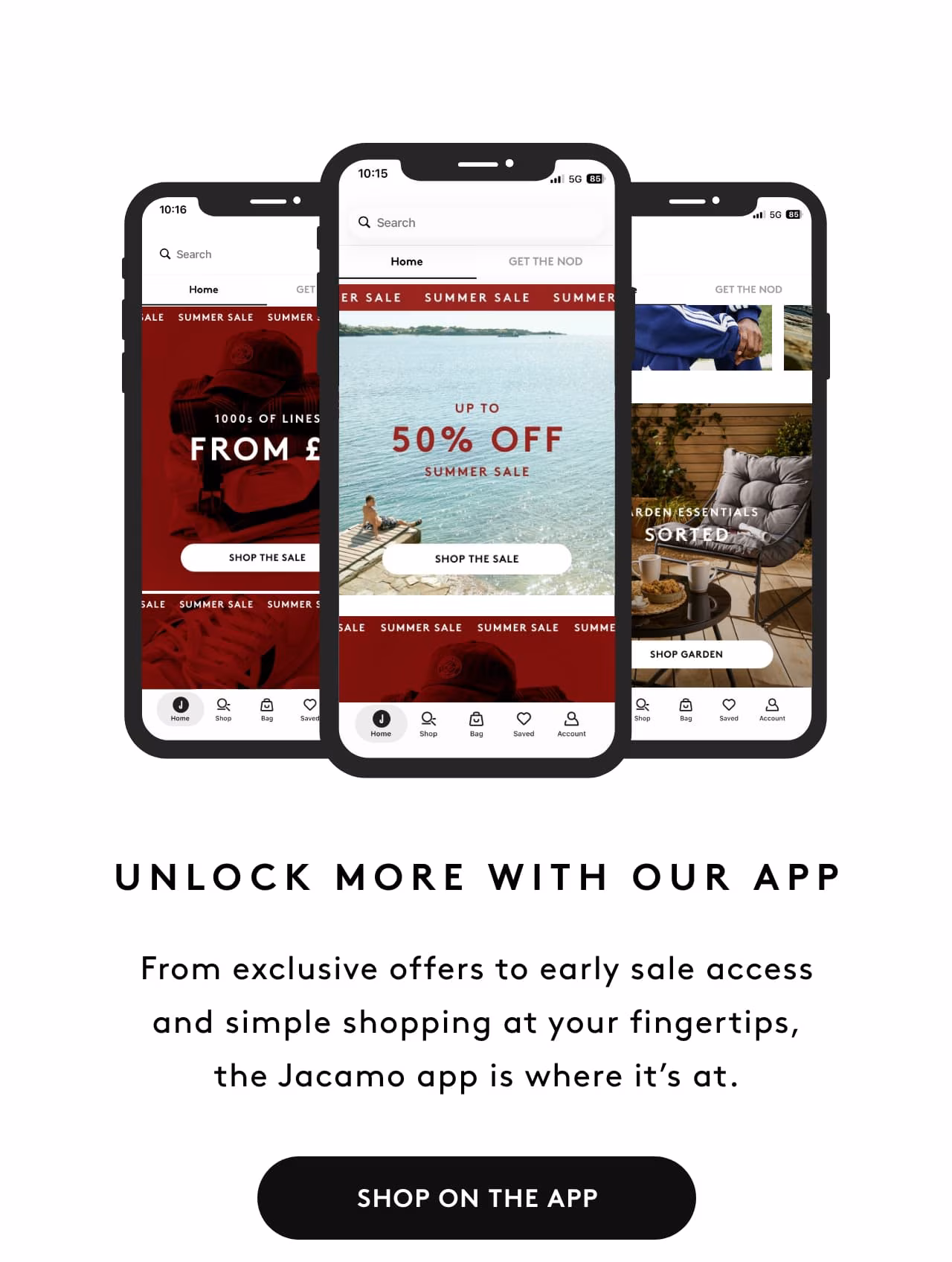Unlock more with out app