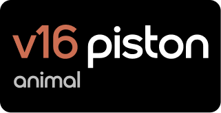 Dyson V16 Piston Animal logo.