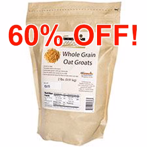 Image of Whole Grain Oat Groats - 2lb. Bag