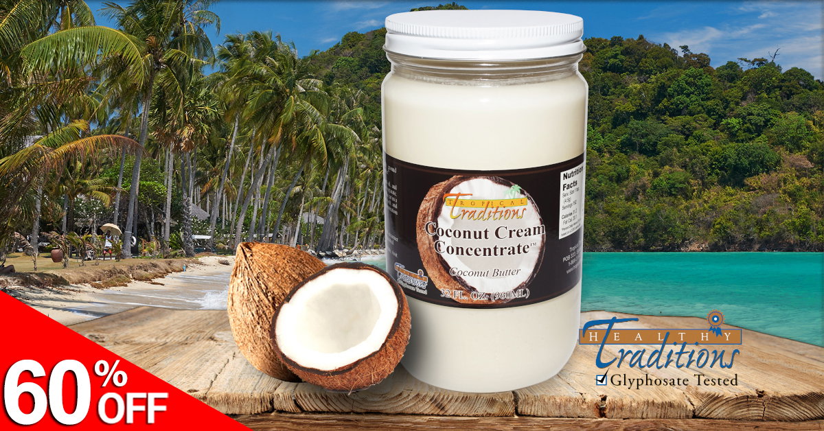 60% OFF Coconut Cream Concentrate