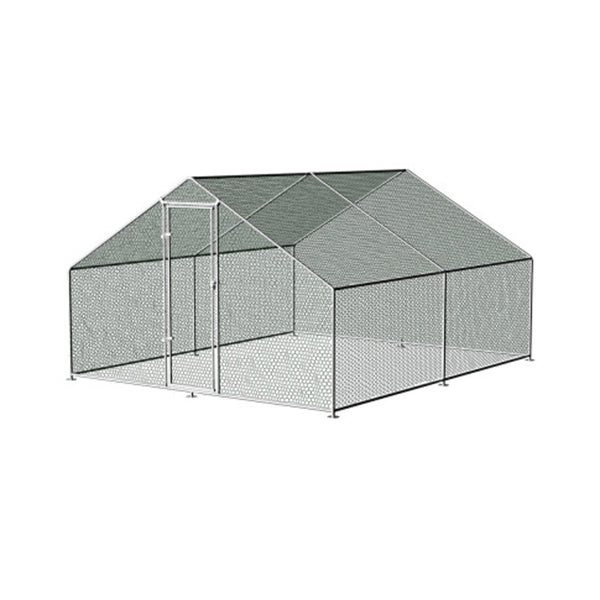 Chicken Coop Cage Run Rabbit Hutch Large Walk In Hen House Cover