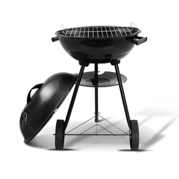 Charcoal Bbq Smoker Grill Outdoor Camping Patio Barbecue Steel Oven