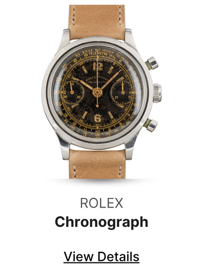 Vintage Rolex Chronograph 3525 "Monoblocco"