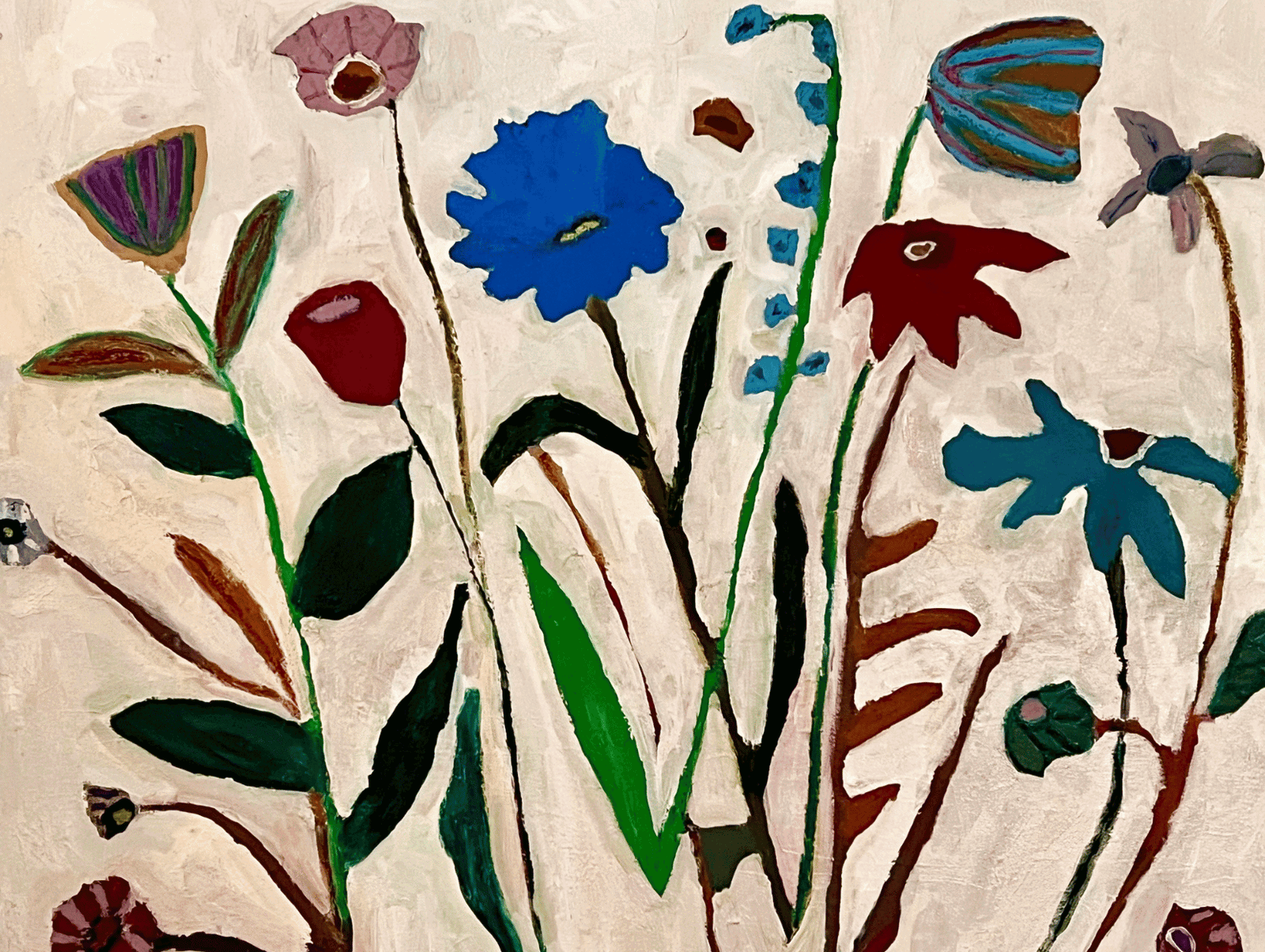 Flower painting