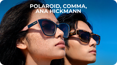 POLAROID, ANA HICKMANN, COMMA & OTHER BRANDS