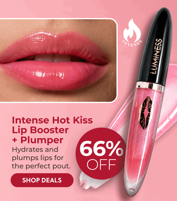 Intense Hot Lip Booster + Plumper: Plumps and hydrates lips for the perfect pout.