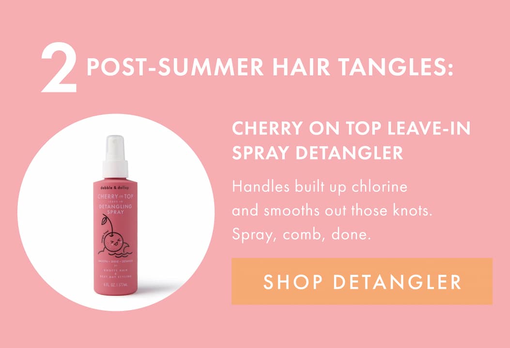 CHERRY ON TOP LEAVE-IN SPRAY DETANGLER | SHOP DETANGLER