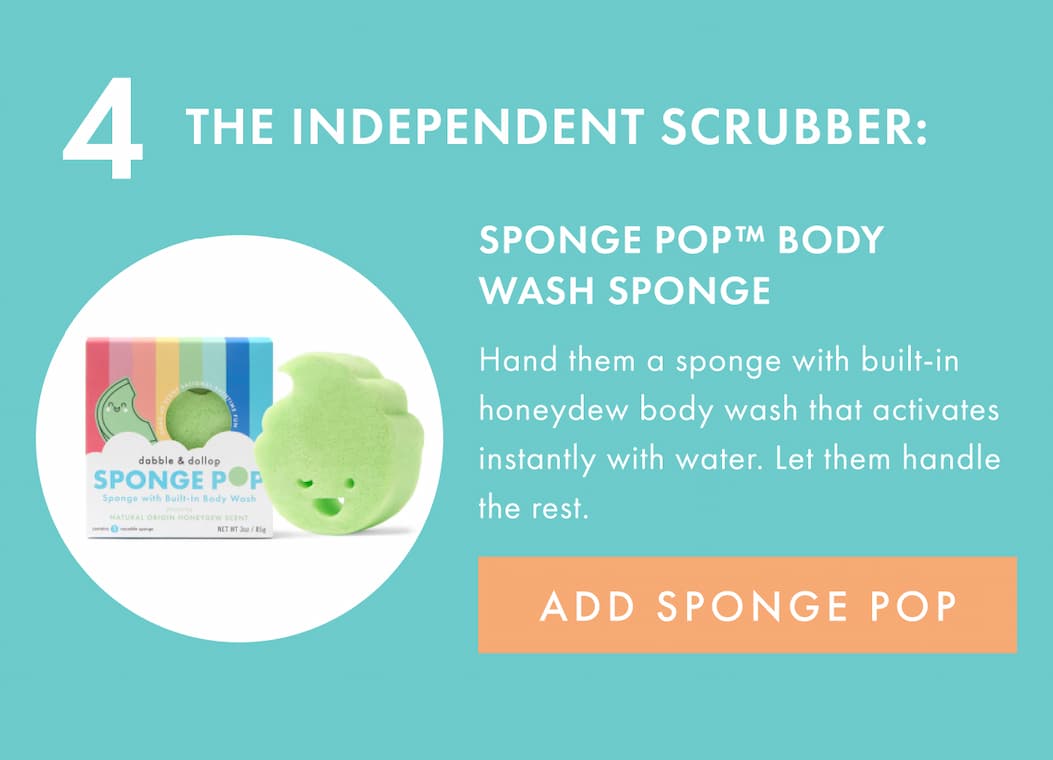 SPONGE POP™ BODY WASH SPONGE | ADD SPONGE POP