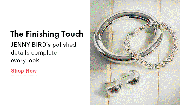 The Finishing Touch: Polished details that complete every look - courtesy of Jenny Bird.