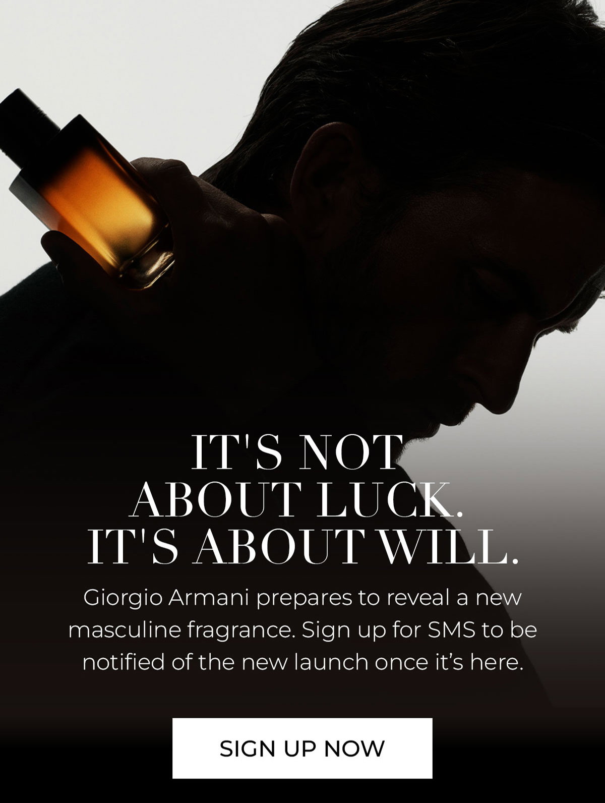IT'S NOT ABOUT LUCK.