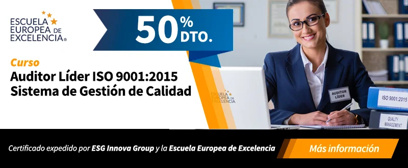 Auditor Líder ISO 9001:2015 Sistema de Gestión de Calidad