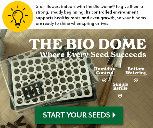 BioDome Seed Starting and supplies. Shop Now